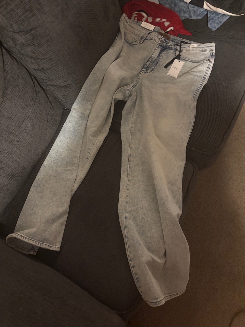 Judy Blue Acid Wash Flare Jeans
